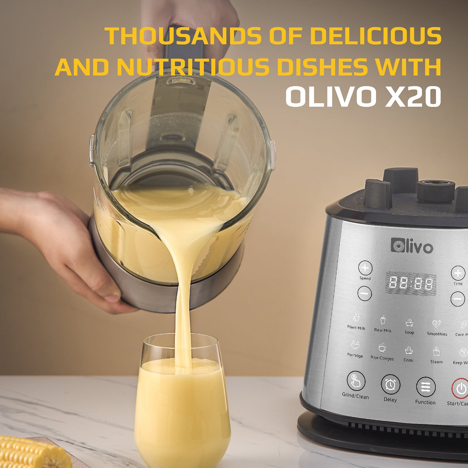 amwayミックシングボウルMADE IN U.S.A OLIVO X20 Nut Milk Maker- Cooking Nut Milk, Grinding Nut Milk, Making