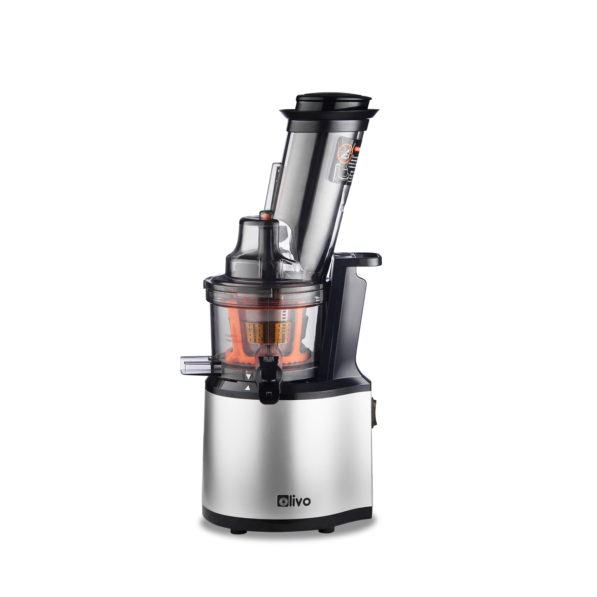 OLIVO SJ200 Multifunction Slow Juicer - Squeeze Out Up To 98% - Slow Speed 39 rpm - Easy to Clean